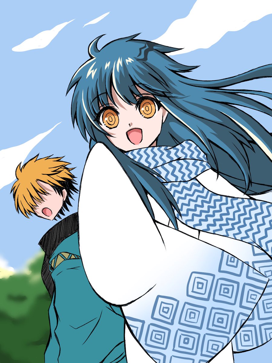 nuramagofan's tweet image. 青空の下、私の推し（たち）
#橋ティー3rd 
#橋ティー3ワンドロワンライ