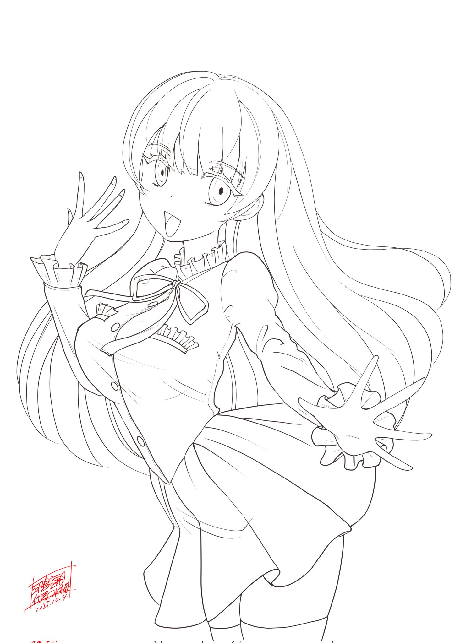 花の線描 線画植物の花 イラスト｜AI 無料ダウンロード - Pikbest