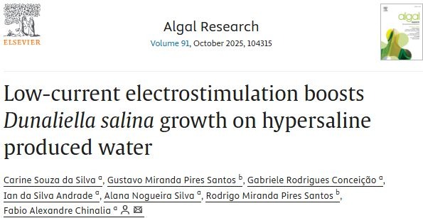 kariSss123's tweet image. 🚀 New publication!
Low-intensity electrical stimulation boosts Dunaliella salina growth in hypersaline produced water 🌱
Part of my PhD thesis.
🔗 Free access until Nov 23: authors.elsevier.com/c/1ltmI7sxn0rE…
#Microalgae #AlgalResearch #Biotechnology #ProducedWater #Dunaliellasalina