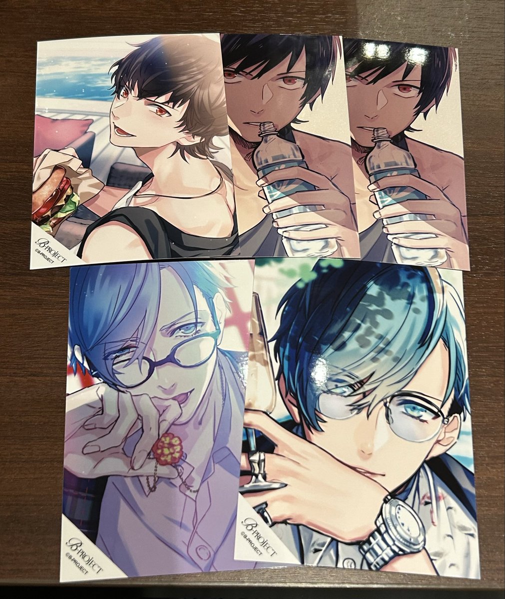 AirouYuno's tweet photo. 【交換】B-PROJECT Bプロ 10周年 10Frame ポプア ポプショ ブロマイド 

譲
北門 是国 不動 王茶利 金城 愛染 https://t.co/lzWnzpvVFN