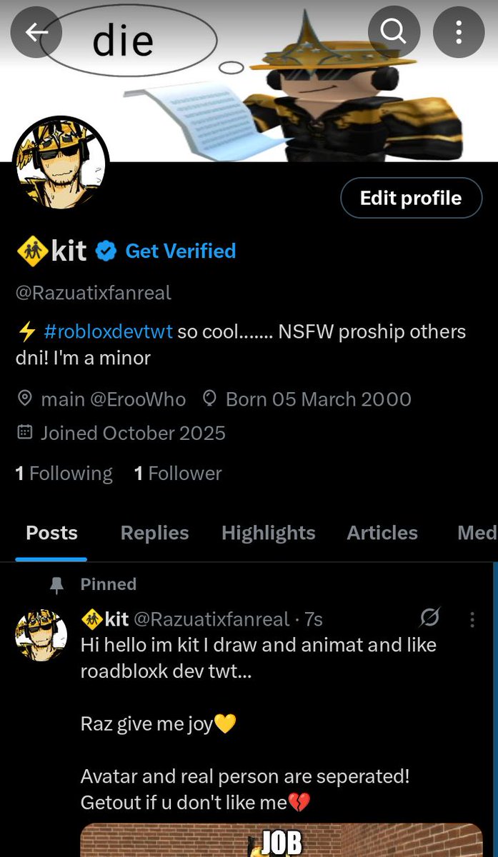 ErooWho's tweet photo. I make dev twt mainly account.... 👀 https://t.co/kaCnVc4KHy