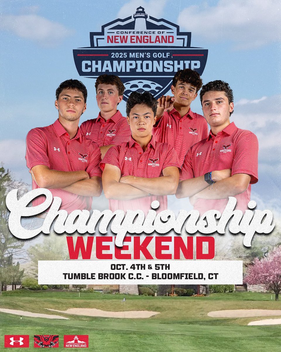 Locked In.

Men’s Golf Hosts the Conference of New England Championships, today!

#HawkPride