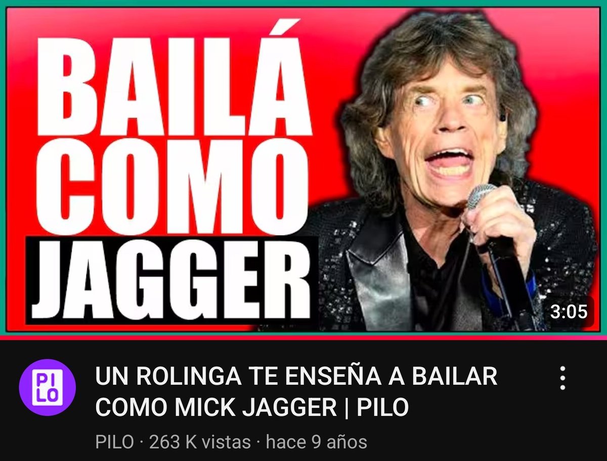 Aprendió a bailar con este video, no puede estar tan dura