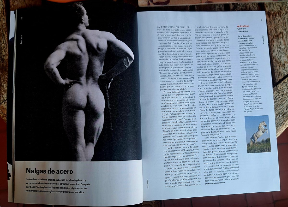 Jaime Lorite (@jaimelorite_) on Twitter photo En el número de <a href="/icon_elpais/">ICON EL PAÍS</a> de este mes de octubre podéis leer esta exhaustiva antropología y estado de la cuestión que he dedicado al culo. Un abrazo a mis seguidorxs en Goodreads que no entendieron qué libros estaba registrando el mes pasado. En el número de <a href="/icon_elpais/">ICON EL PAÍS</a> de este mes de octubre podéis leer esta exhaustiva antropología y estado de la cuestión que he dedicado al culo. Un abrazo a mis seguidorxs en Goodreads que no entendieron qué libros estaba registrando el mes pasado.