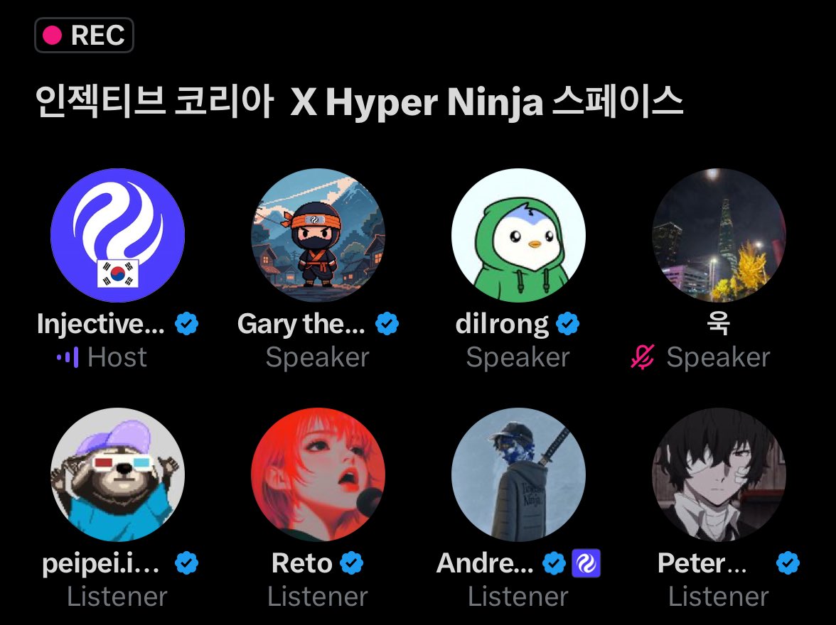 Gary the Ninja🥷 (@finalspaceguy) on Twitter photo I like this.
Also, big thanks to <a href="/peipei_ackky/">peipei.inj (ぺいぺい)_Web3ナビゲーター🥷</a> for always showing up for our AMA🫶🏻
#HyperNinja I like this.
Also, big thanks to <a href="/peipei_ackky/">peipei.inj (ぺいぺい)_Web3ナビゲーター🥷</a> for always showing up for our AMA🫶🏻
#HyperNinja