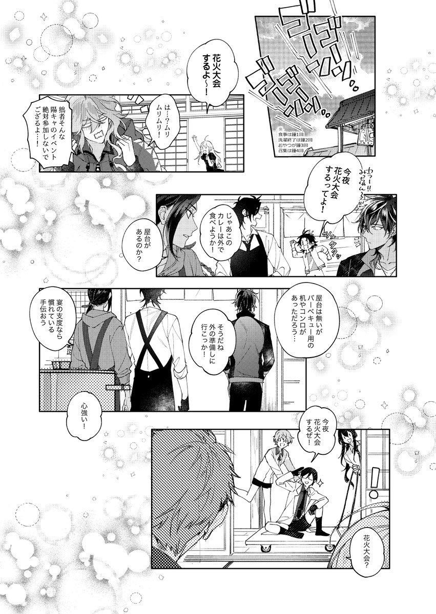 うちの本丸にtwst面子が顕現した話【7/8】
※刀の代わりに変なペンを拾ったので顕現させてみた 