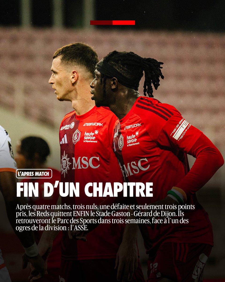 ✍️ Retour sur le match nul face à Laval.
-
👉: urlr.me/wujpdh

#FCALAVAL
#AllobrogesVaillants