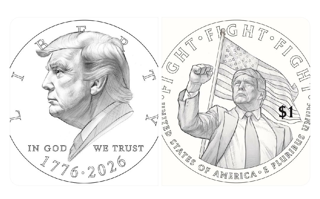 tutex_tutex's tweet image. 🟥Diğer Ülkelere Örnek Olmasın da !🤨
ABD'nin 250. kuruluş yılı için 1 dolara ABD Başkanı Donald Trump'ın resmi basılacak.