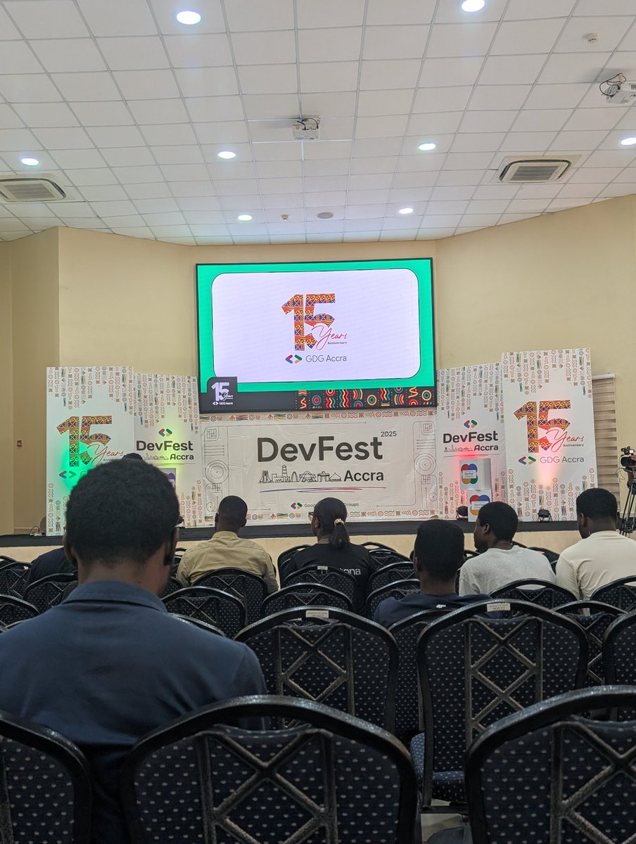 codemintah's tweet image. I’m at GDG DevFest Accra 2025 at Legon, University of Ghana — diving into sessions on AI, Cloud, Web & Mobile.
Let’s connect if you’re here — I’d love to exchange ideas.
#DevFestAccra #GDGAccra #TechCommunity #AI #Cloud