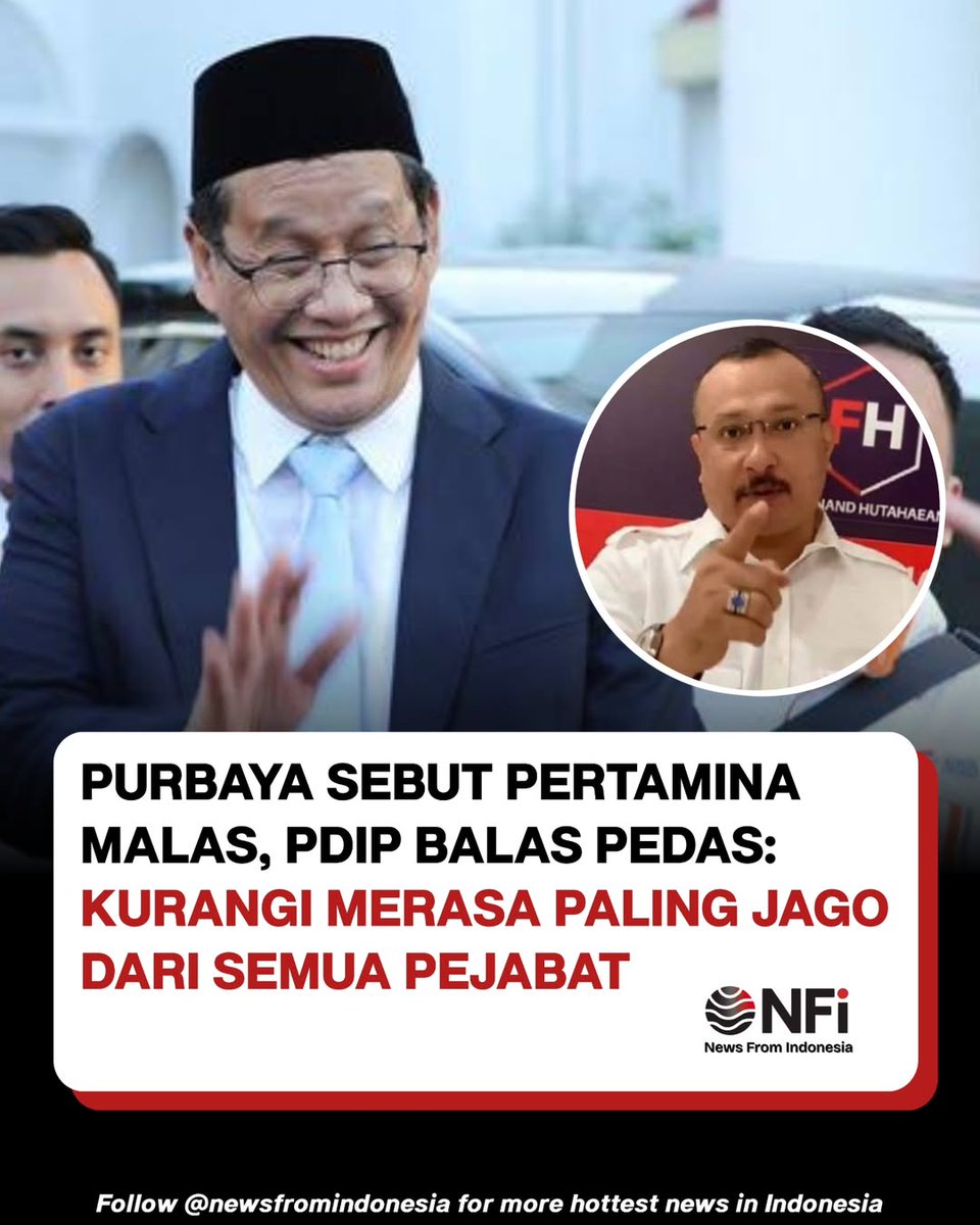 HisyamMochtar's tweet photo. Yang disentil Pertamina koq yang kepanasan PDIP? Aneh... https://t.co/9pQ3oEgugK