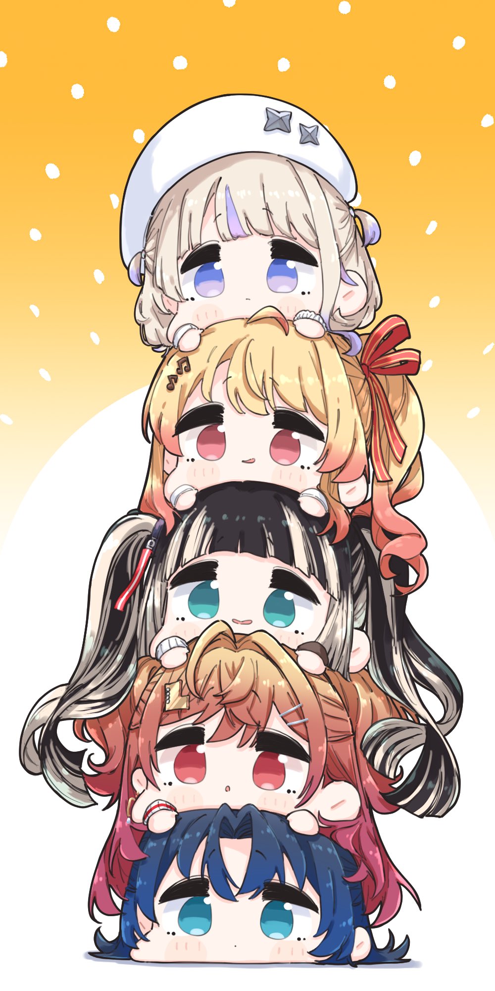 有名な方のイラスト めちゃめちゃよかった センター分け最高 #にじさんじ #vtuber