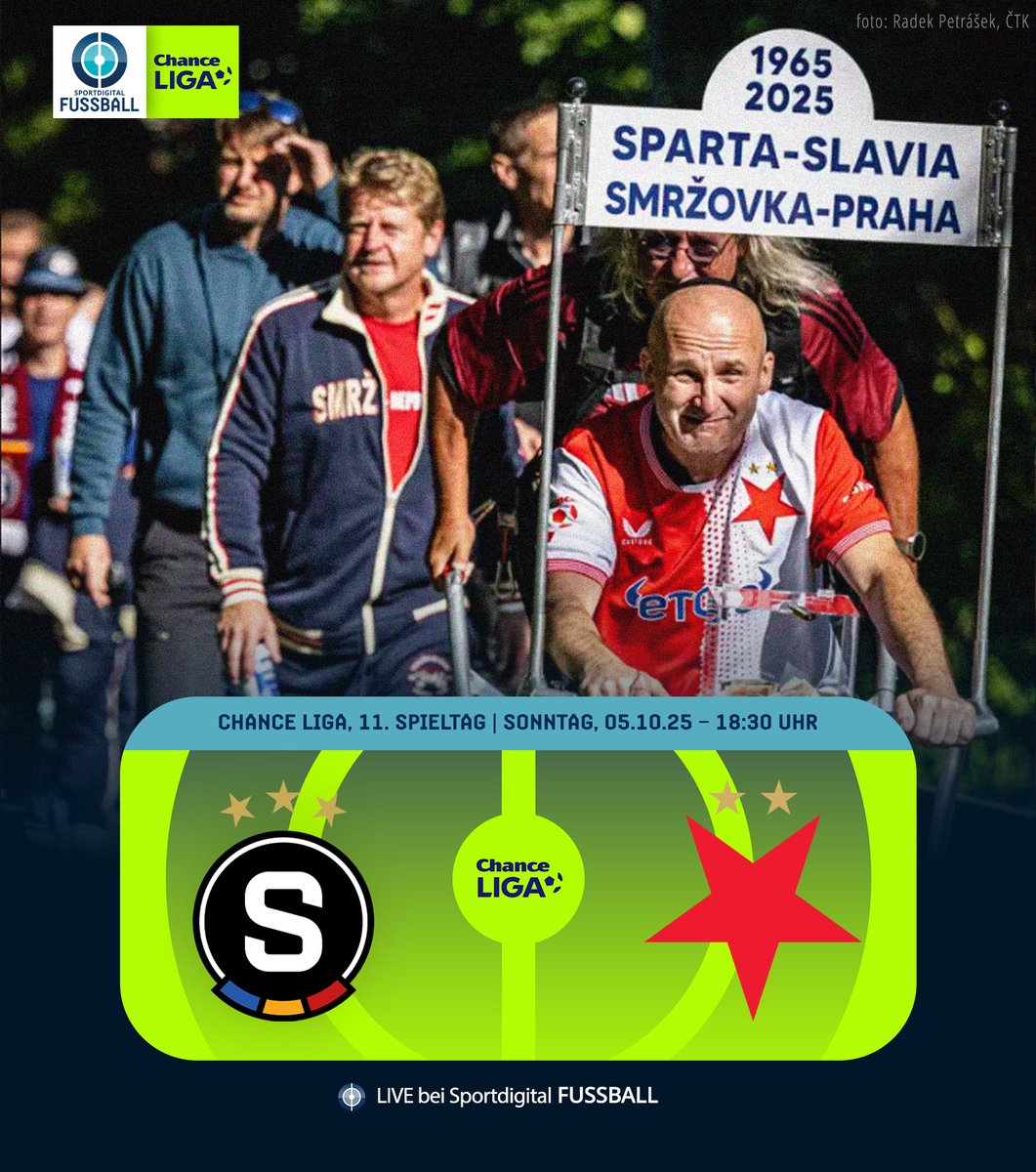 sportdigital's tweet photo. Wettschulden sind Ehrenschulden 🤝

#sportdigital #ChanceLiga #SlaviaPrag #SpartaPrag #Derby #Praha https://t.co/3dUyRnYX7u