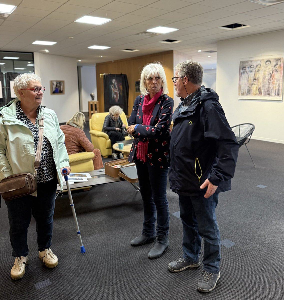 brigitte_liso's tweet photo. Portes Ouvertes des Ateliers des Artistes à Saint-André-lez-Lille 👨🎨
Un florilège d’artistes vous attend au So Watt, le nouveau tiers-lieu andresien. Mille expressions créatives en un seul lieu ✨
#POAA #Art #StAndre https://t.co/Ka6lge9qMf