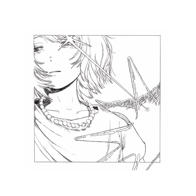 aruma様の楽曲「欠片」のジャケットイラストを担当いたしました!

大切な記憶の煌めきを集めたような、とても素敵な歌です。どうぞよろしくお願いします✴︎ 
