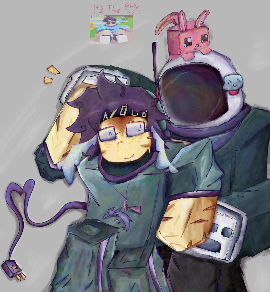 idfkidfkid92164's tweet image. ok..k  #digitalart #robloxart #nightfoxx #woozlo