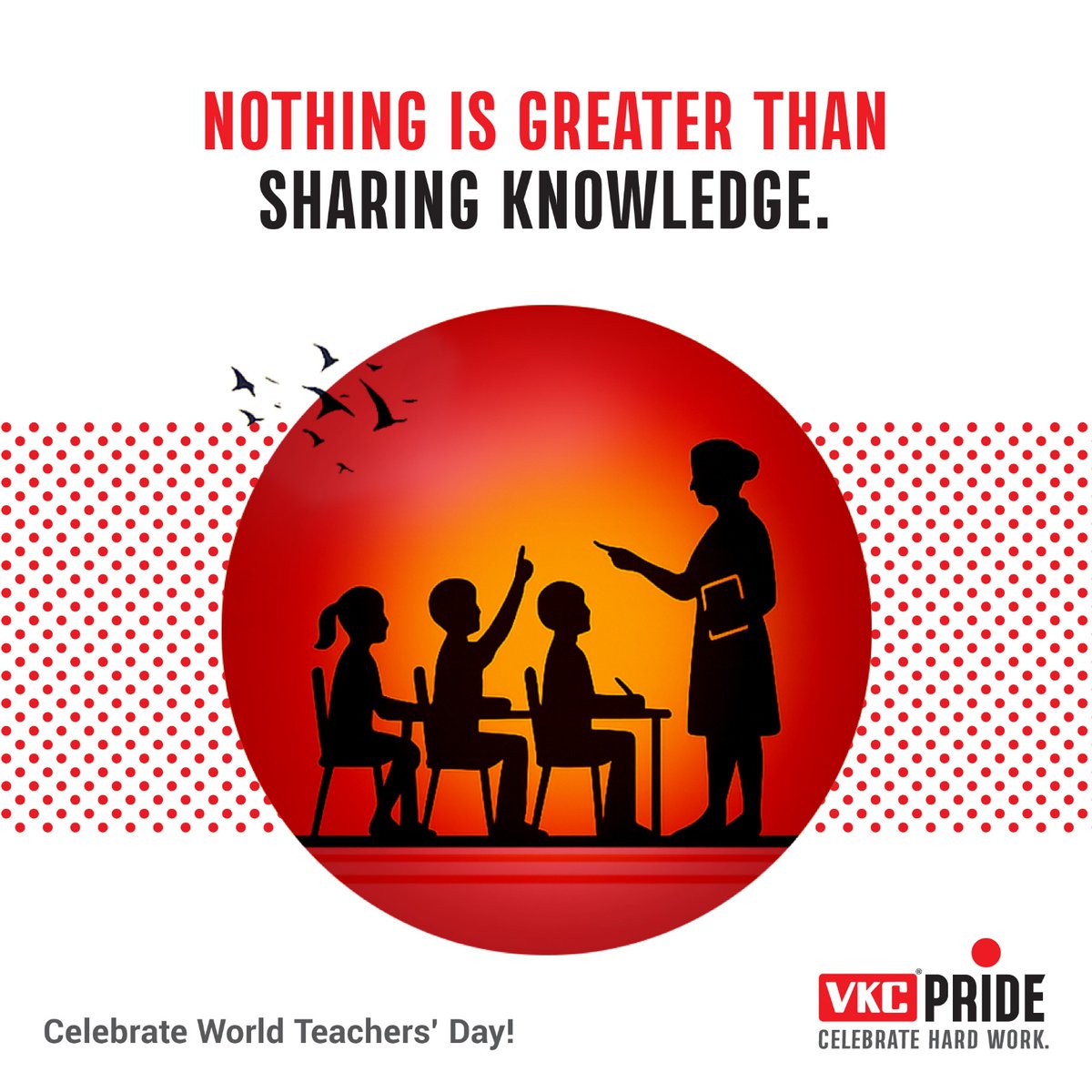 Every great mind was once guided by a great teacher.
Thank you for inspiring, shaping, and believing in every learner. Happy World Teachers’ Day! #WorldTeachersDay #ThankYouTeachers #TeachersInspire #Indiasvkc