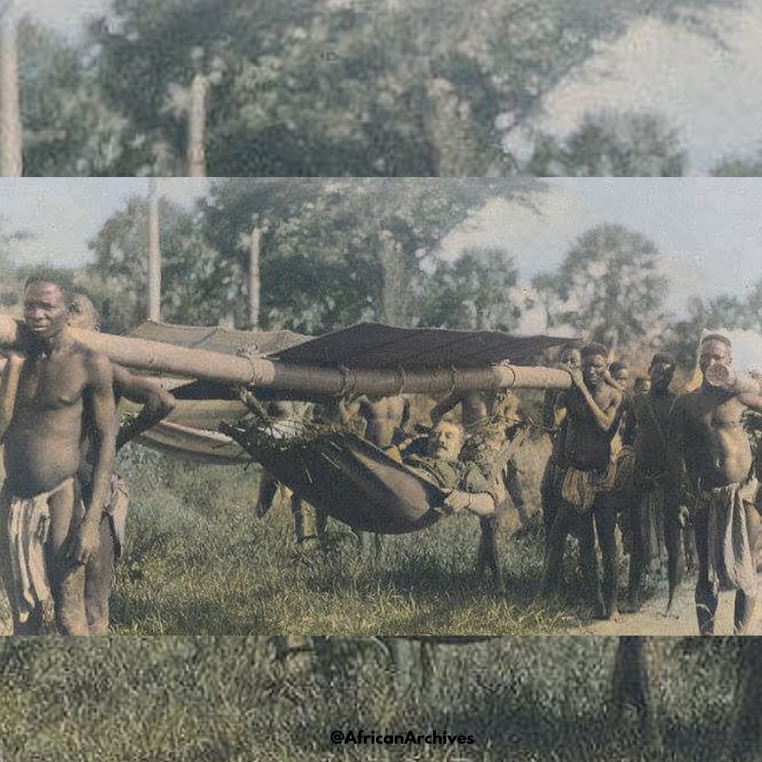 A rare picture of George Harry Galt, a British colonial officer arriving in Ibanda in 1905. A tired Ugandan, Rutaraka later speared him to death.