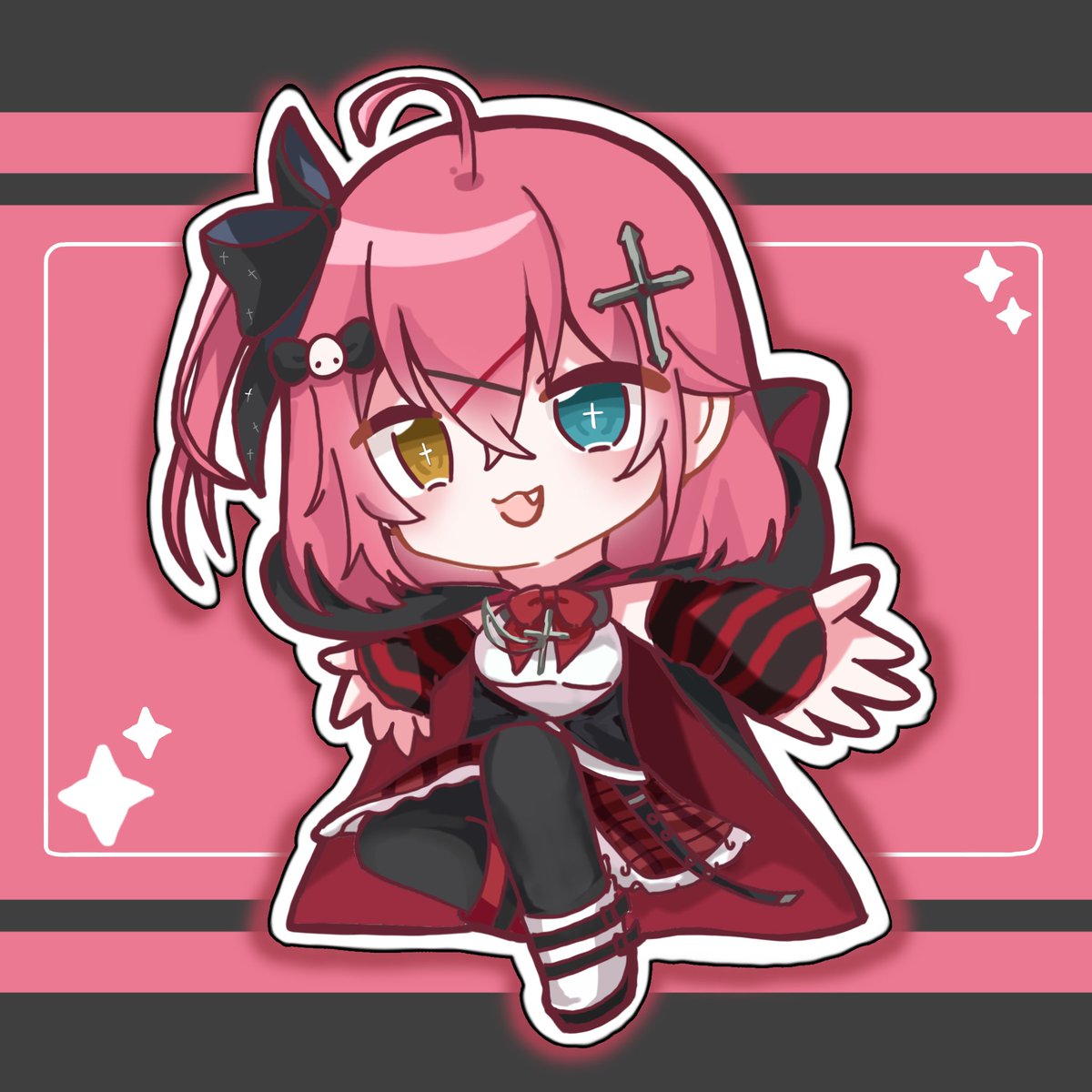 HONO_hono910's tweet photo. ミニとうかちゃん描いた！
#やみのまほうじん https://t.co/aIsEwMQnPG
