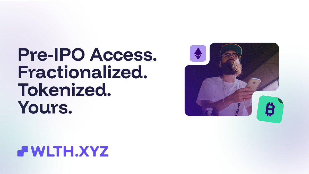 wlthxyz's tweet image. SpaceX has cut launch costs by 90% compared to legacy rockets, and now commands 60% of the global market. 

Get tokenized exposure to SpaceX’s near-monopoly in a trillion-dollar industry with WLTH’s tSPAX asset.
