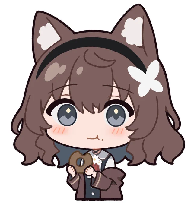 口についてるよ
