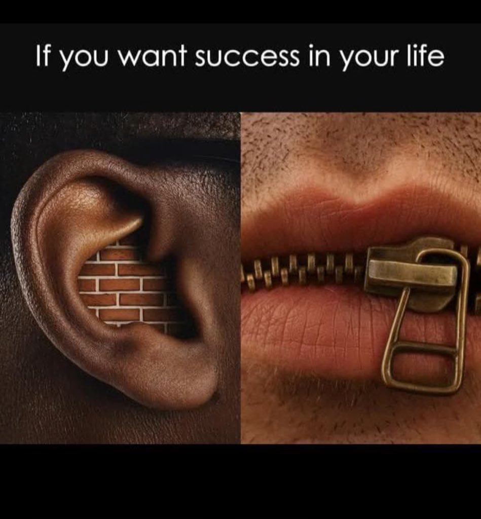 If u want success in ur life