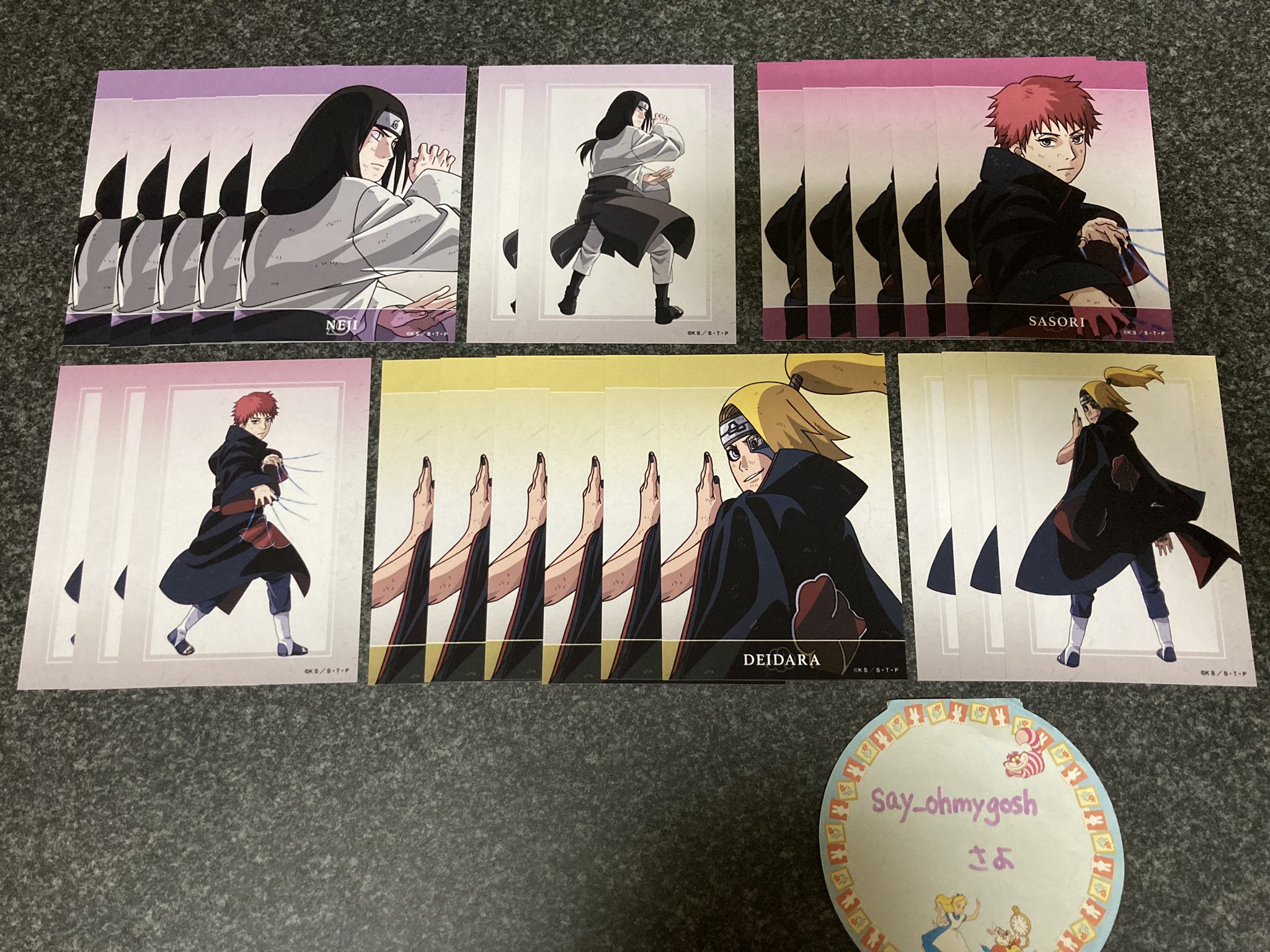 ナルト ブロマイド バラ可能 NARUTO-ナルト- 疾風伝』ミニブロマイド 忍武者 BOX(9個入