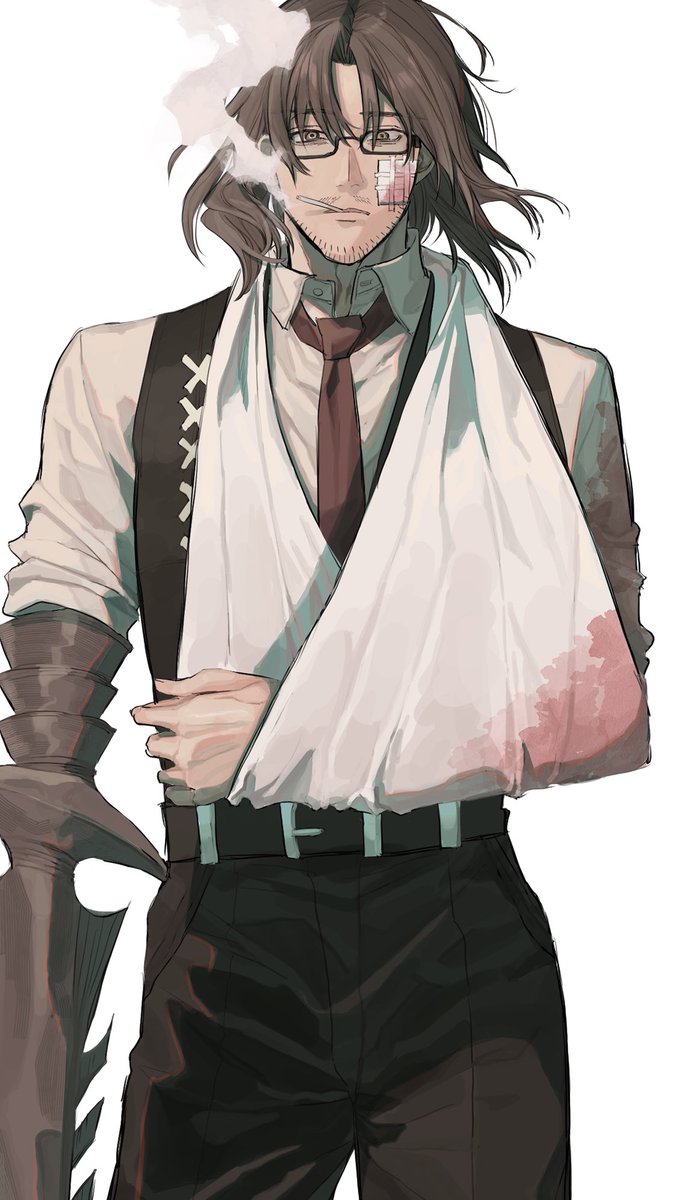 前に描いたおじさん