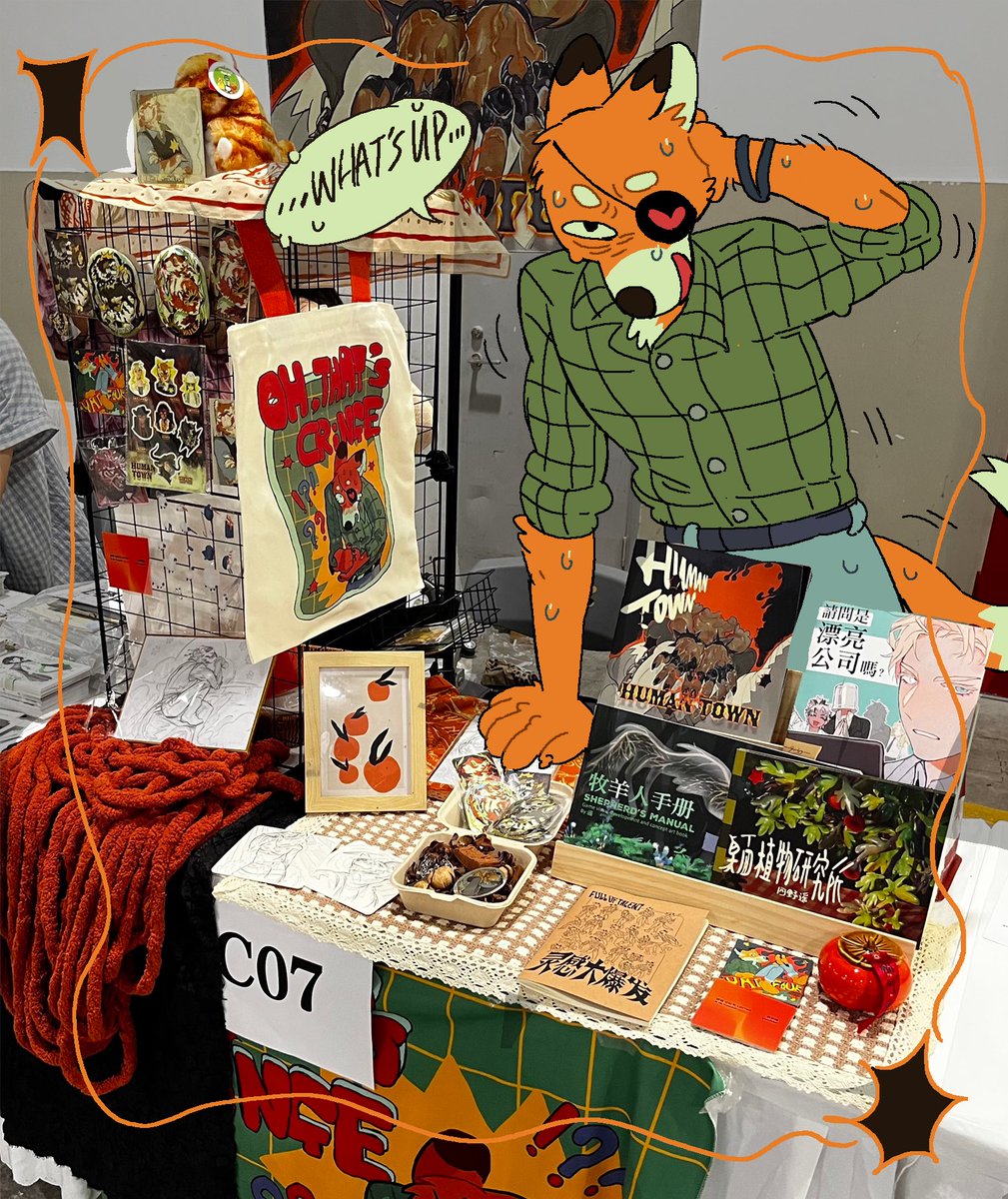 This artist is socially awkward and still tables at conventions