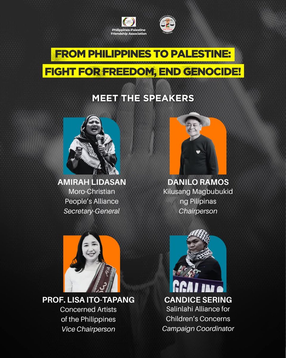 Philippines-Palestine Friendship Association tweet media