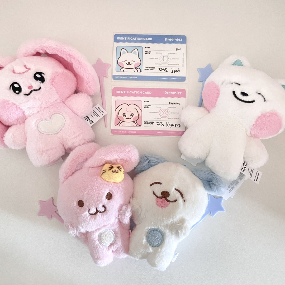 dreamiez フラットぬいぐるみ クッション ジェミン kkyuping dreamiez