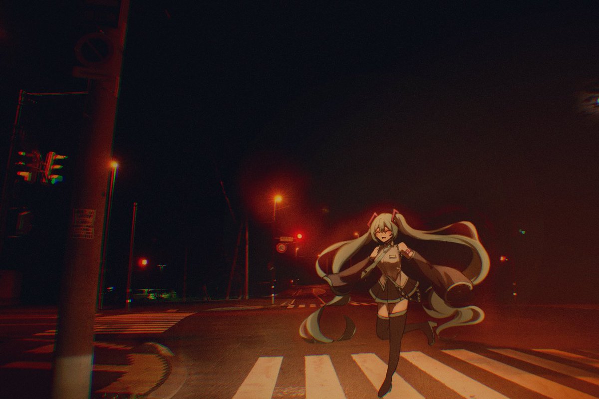 dxvT7UhFvU95809's tweet photo. いっしょによふかし！
#初音ミク https://t.co/s5bszaqFq4