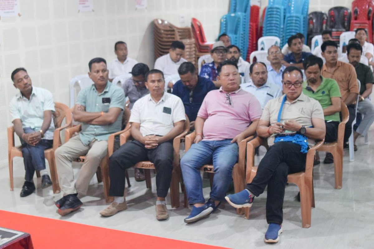 LongsingTo37299's tweet photo. Attended a meeting at Atal Bihari Vajpayee Bhawan, BJP East Karbi Anglong District. Committee Office regarding the launching of Orunudoi 3.0 on 7th October 2025 by Hon'ble Chief Minister Dr Himanta Biswa Sarma which will be relayed throughout the State of Assam.

Along with Hon'ble Chairman of Karbi Anglong Autonomous Council Sjt Raju Tisso, Hon'ble EMs Sjt Madhuram Lekthe, Smt Tiluttoma Hasnu, Smt Kache Rongpipi, Sjt Bilimohan Khaklary, MAC Sjt Krishna Bhattarai and other Karyakartas.

@DilipSaikia4Bjp 
@TuliramRonghang
@BJP4Assam