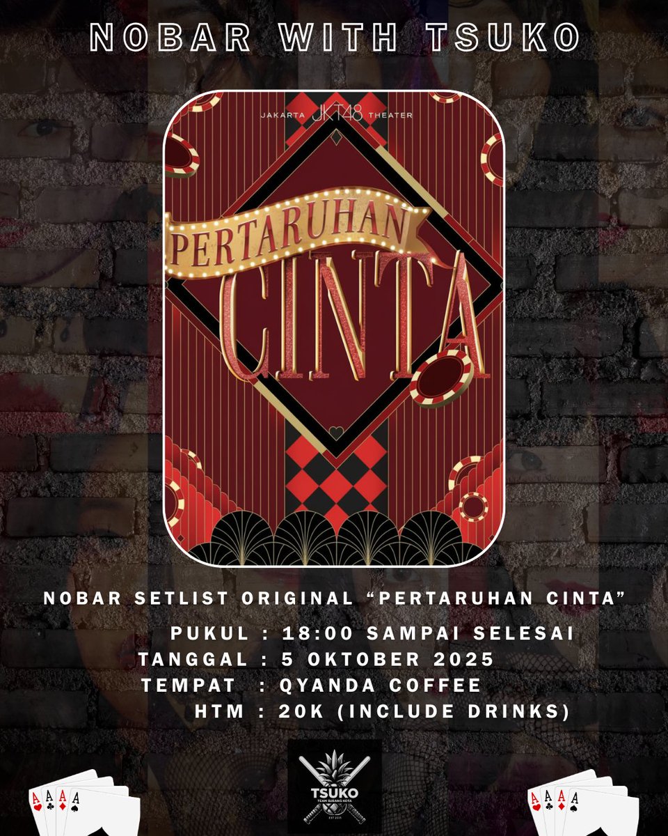 Yang nanya ada nobar gk min? Ada ya guys, langsung saja gaskeun barudak