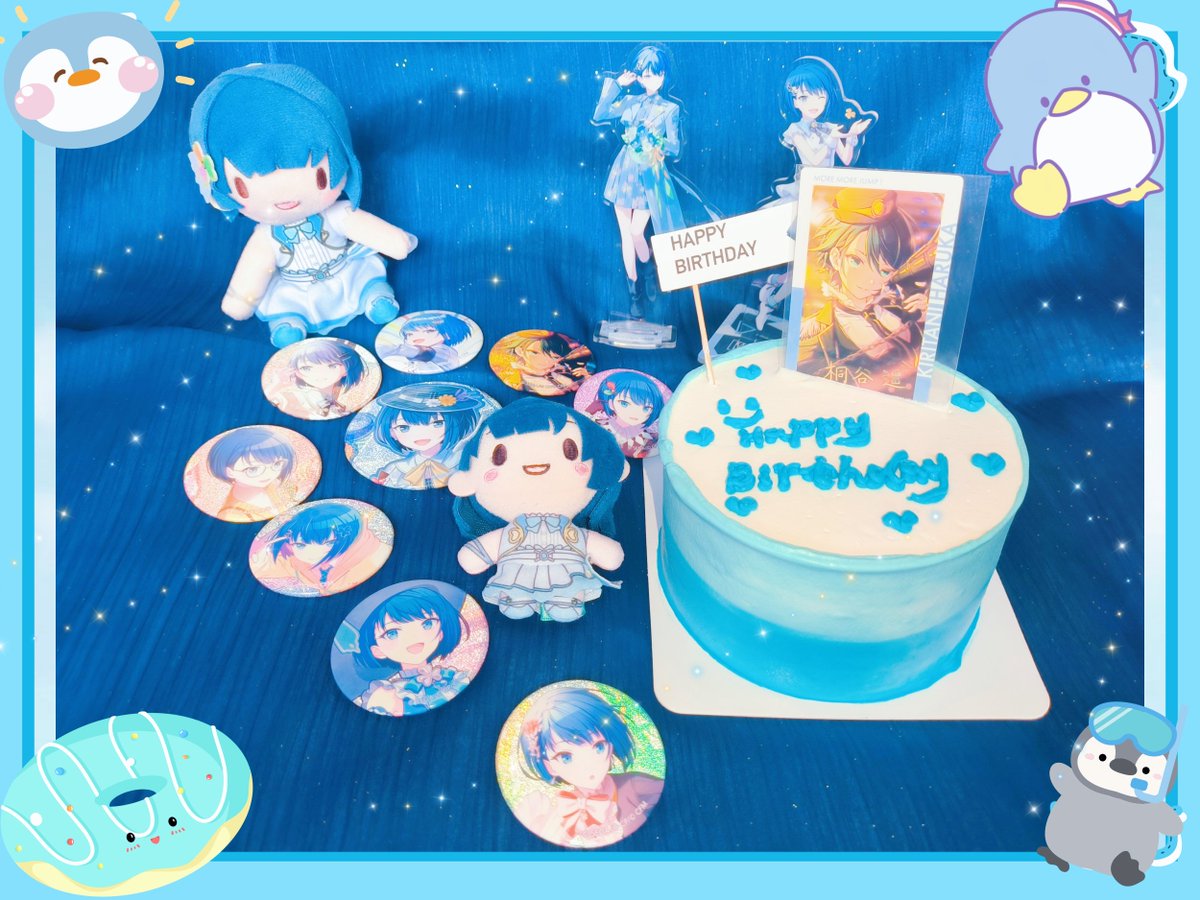 Benb_00's tweet photo. 遥ちゃん、誕生日おめでとう！
.˚⊹⁺‧┈┈┈┈┈┈🐧💙┈┈┈┈┈┈‧⁺ ⊹˚.

　　　    𝑯𝒂𝒑𝒑𝒚 𝑩𝒊𝒓𝒕𝒉𝒅𝒂𝒚 𝑯𝒂𝒓𝒖𝒌𝒂
　　　　　          𝟐𝟎𝟐5. 𝟏𝟎. 𝟎𝟓

                         #桐谷遥誕生祭2025 

.˚⊹⁺‧┈┈┈┈┈┈┈┈┈┈┈┈┈┈┈‧⁺ ⊹˚. https://t.co/rivpLupMQZ