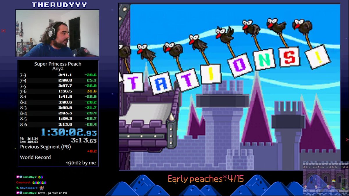 Nouveau WR sur Super Princess Peach ! (1:29 soonTM?)