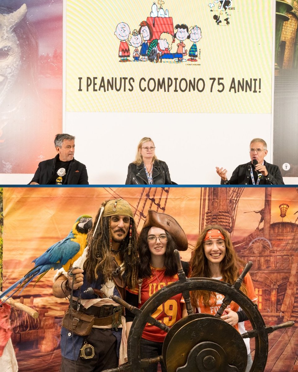 La festa continua🥳
Il cuore di Romics35 batte forte insieme a tutti voi. Cosplay spettacolari, incontri indimenticabili e tutta la magia che solo questa fiera sa regalare.
Quanta energia…e in meglio deve ancora venire ✨

#Romics35 #Day3 #ViviRomics