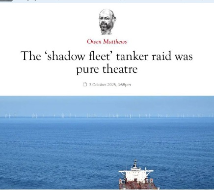 ZaZdzislaw's tweet image. &quot;Cały incydent sprowadzał się do dwudniowego opóźnienia w dostawie 100 000 ton ropy Rosnieftu. Nie znaleziono żadnych dowodów na związek z dronami nad Kopenhagą 30 września&quot;– pisze #TheSpectator