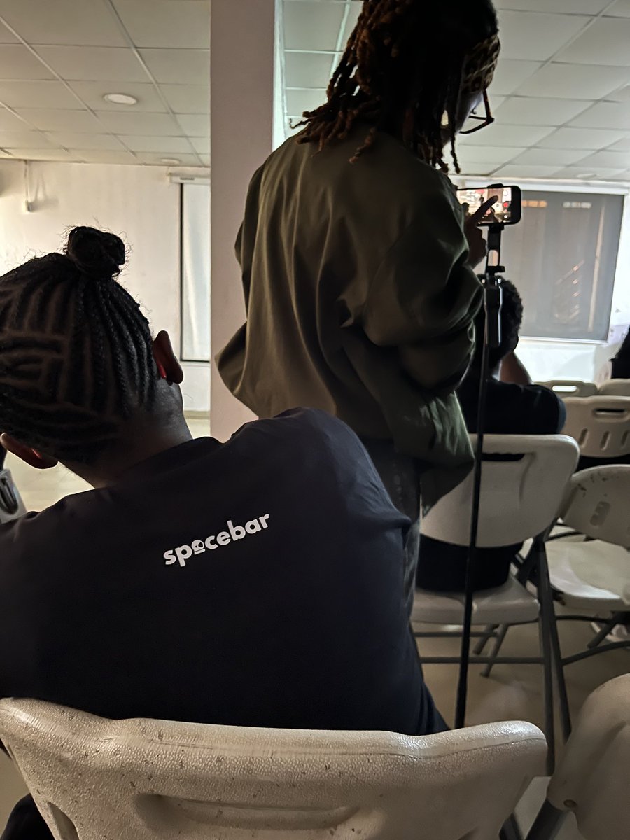 SpaceBarAfrica's tweet photo. Live at the NASA @SpaceApps in Lagos. #nasaspaceapps2025 #nasaspaceapps https://t.co/ITrrtuCuaN