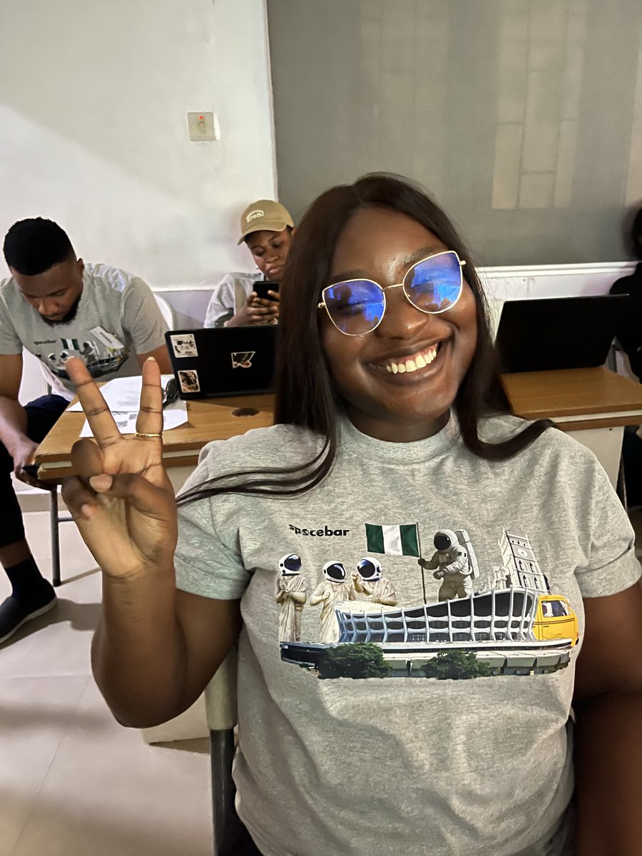 SpaceBarAfrica's tweet photo. Live at the NASA @SpaceApps in Lagos. #nasaspaceapps2025 #nasaspaceapps https://t.co/ITrrtuCuaN