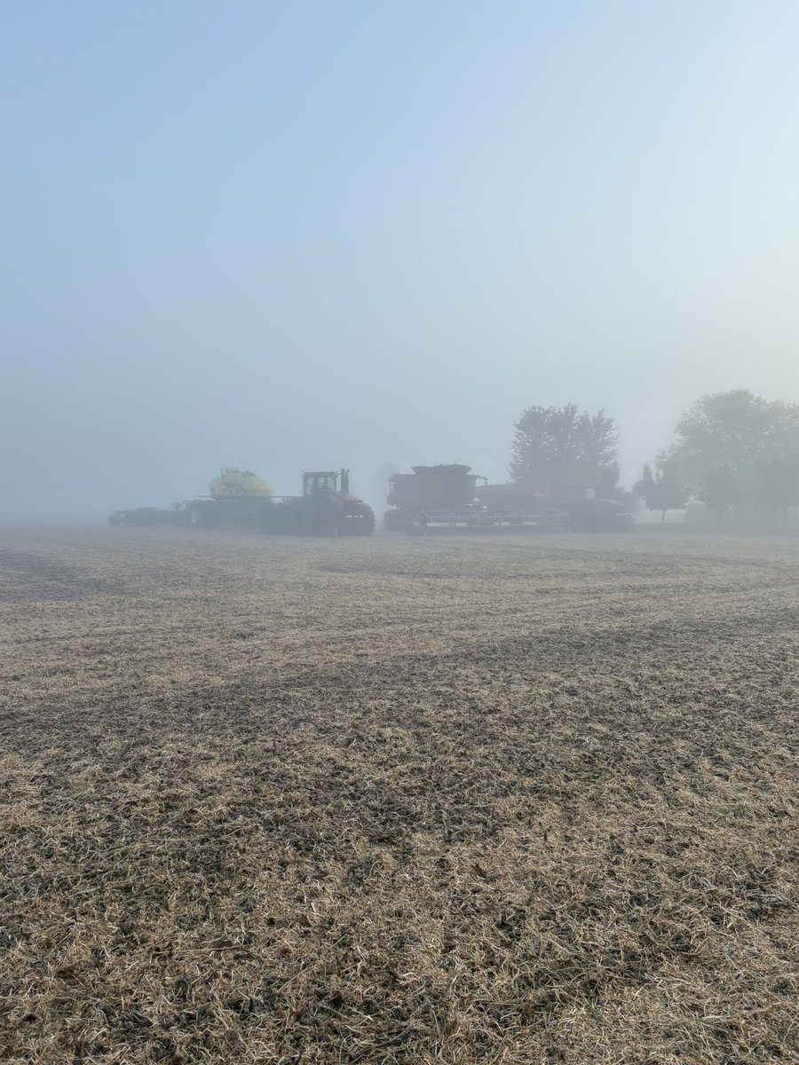 Going to be a late start in Hagersville #ontag #NKsoybeans