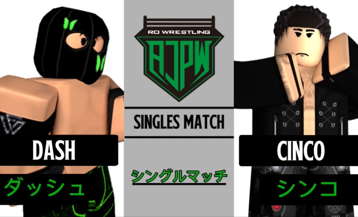 Luchador Dash looks his way to beat the National Champion Cinco in a FT3 Singles Match - Live at Sunday 8AM EST