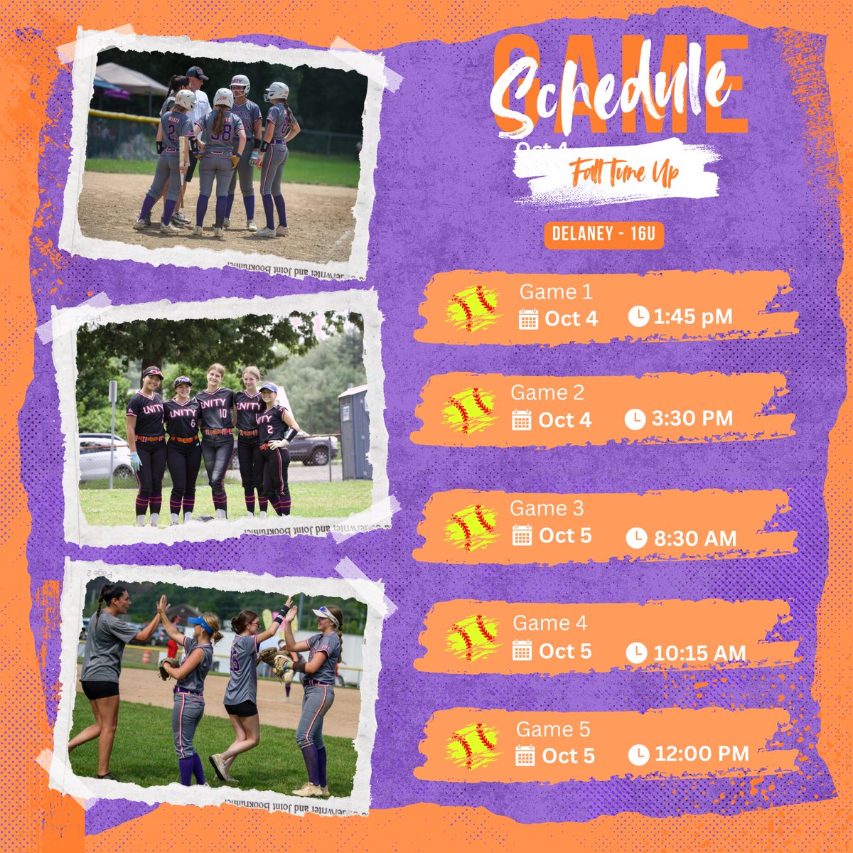 NEUnity18u's tweet image. Delaney is ready to hit the field at the Fall Tune Up Showcase! 💪🔥 Looking forward to strong competition and great reps. #FallBall #FallTuneUp

Here's their schedule ⬇️⬇️