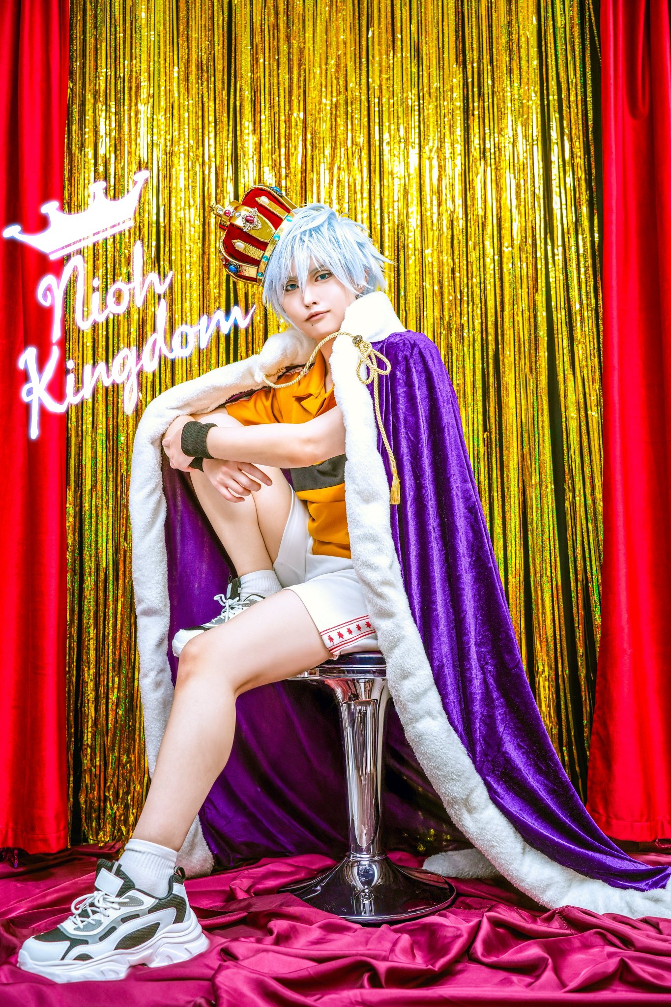 【テニプリ】仁王雅治コスプレセット（XL） 仁王雅治コスプレ #テニスの王子様コスプレ #テニプリコスプレ