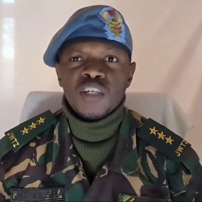 #NewProfilePic

Respect to Captain Tesha — spoken the truth, nothing but the truth! 🇹🇿 Defends our natural wealth, stands for democracy and rule of law, and declares: No Reforms, No Election! ✊🔥