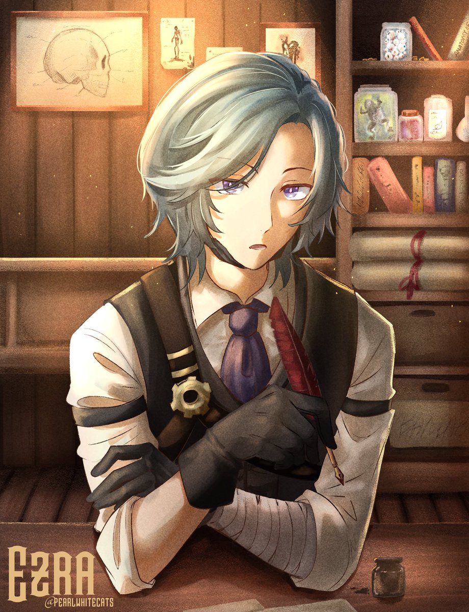 Pearlwhitecats's tweet photo. Ezra 💉
Oc belongs to @xylixchi 
#oc #steampunkoc #steampunk https://t.co/WjNG2cF8xz
