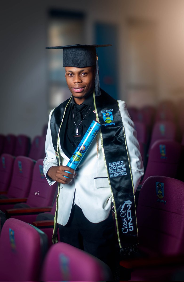 Officially a Journalism and Media Studies Graduate

Today marks the end of an incredible academic journey and the beginning of a new chapter. I’m proud to say I’ve earned my degree in Journalism and Media Studies