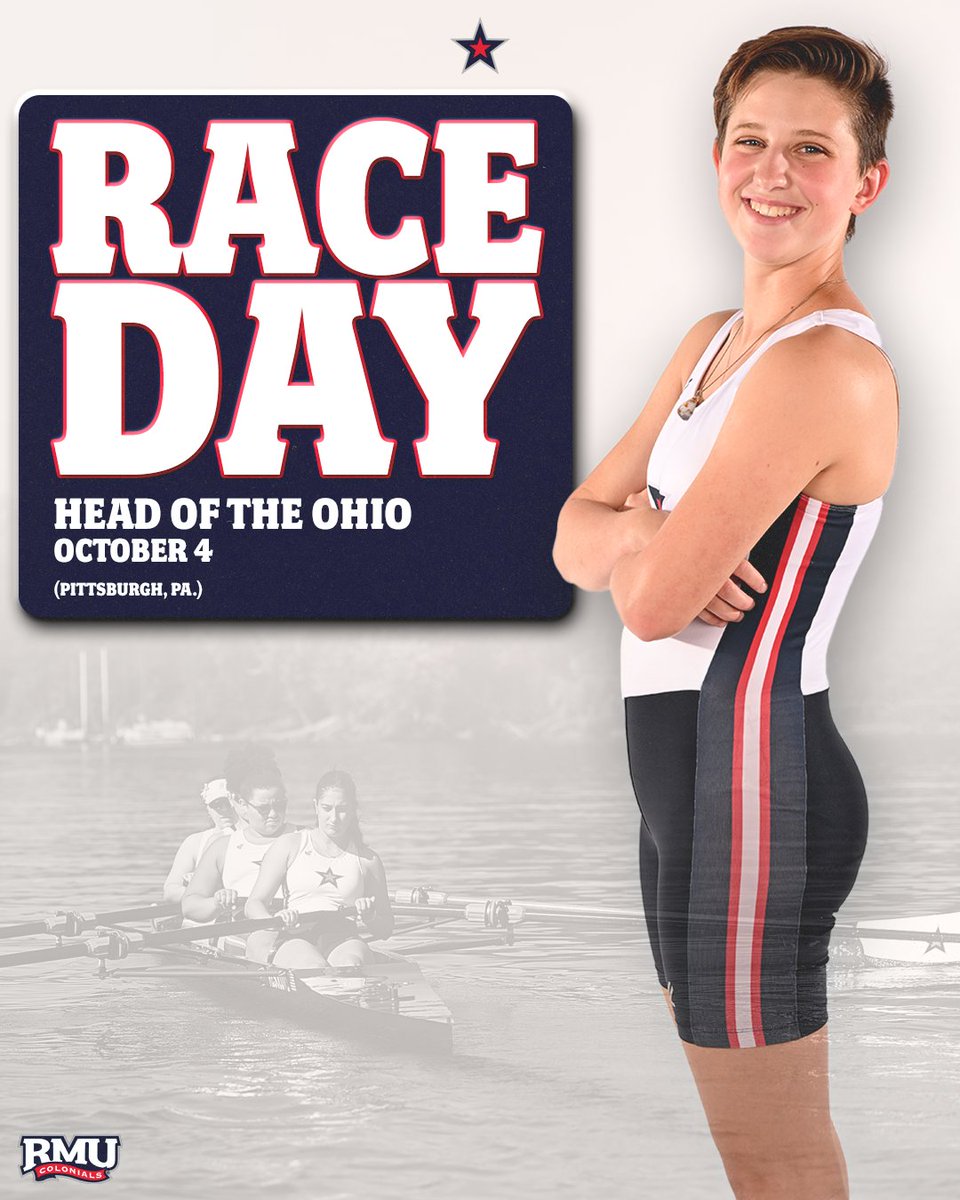 RMURowing's tweet photo. Itβs ππΌπΎπ πΏπΌπ βΌοΈ
π: Head of the Ohio
π: Allegheny River
π: Pittsburgh
β±οΈ: 8:50 a.m.
#β£: #BobbyRow https://t.co/lxnKGPHA98