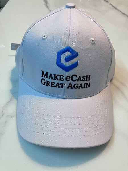 nghiacc's tweet photo. eCash MeGA Make eCash Great Again. Available on https://t.co/iSYxyd886Z (shipping in Vietnam only).
https://t.co/F859jIwyLC https://t.co/inhykf2jjM