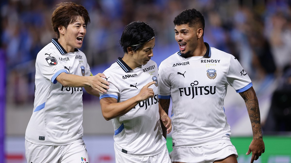 GoalJP_Official's tweet photo. 🟣 京都、優勝争いへ手痛いドロー 🐬

京都サンガ.F.C.、須貝英大のJ1初ゴールで追いつくも逆転できず。

川崎フロンターレは3試合負けなしも2試合連続ドロー。

京都 1-1 川崎F https://t.co/xmTZh12Wj1