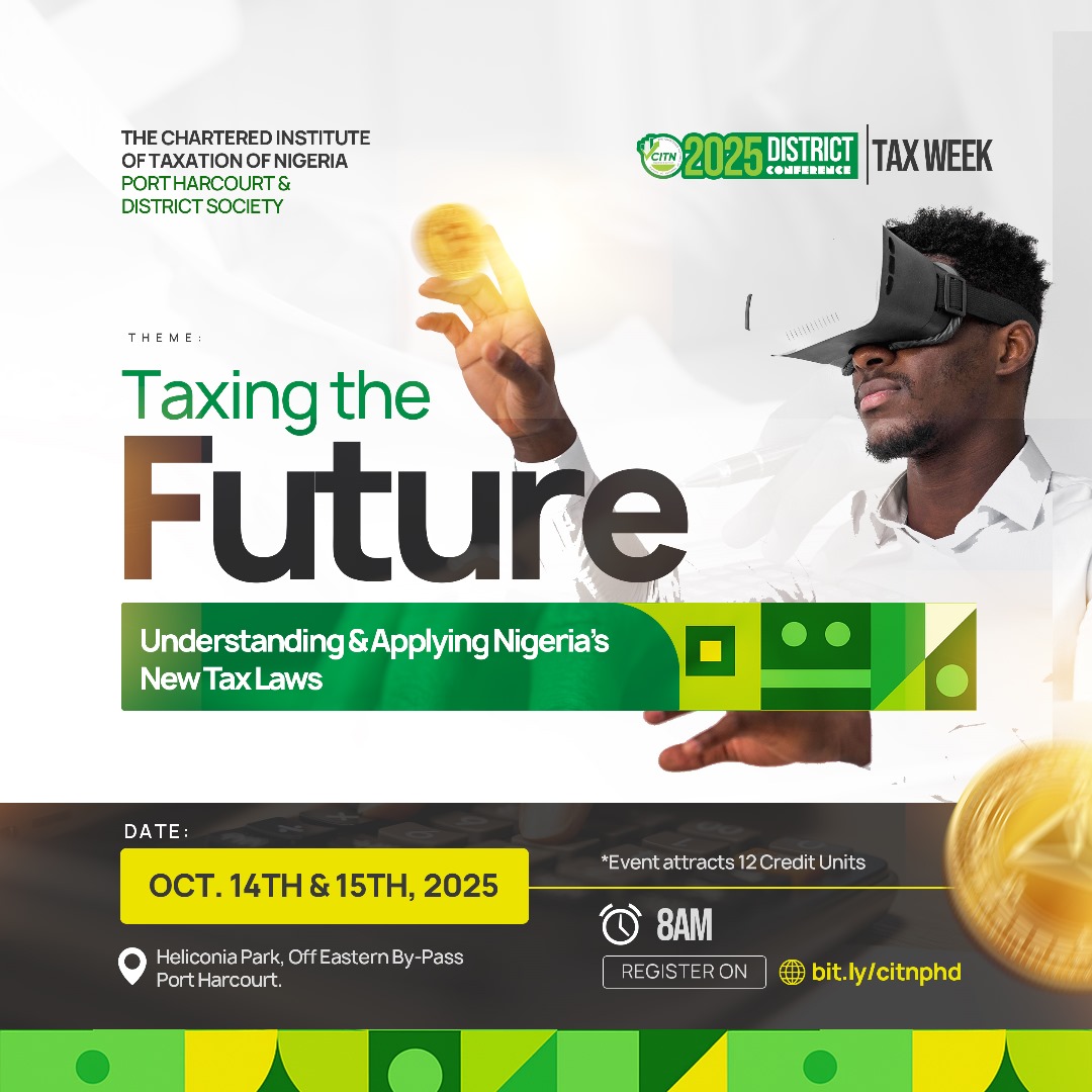 CitnPHDistrict's tweet photo. 10 days to go!
The Port Harcourt District Conference and Tax week!

Register online to attend physically or virtually 
https://t.co/KCy1lMoc4e https://t.co/prN9qjgF7n
